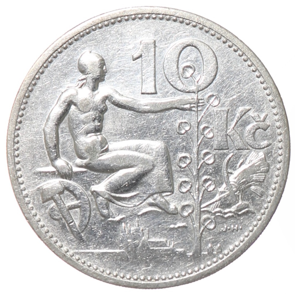 10 koron - Czechosłowacja - 1931 rok