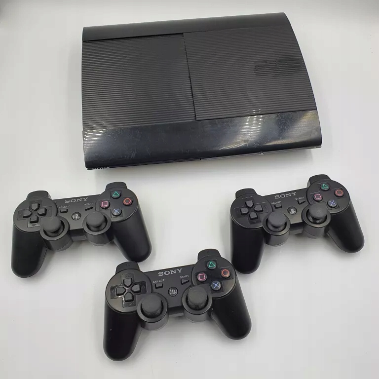 KONSOLA PS3 SUPERSLIM 12GB 3 PADY - 14047537066 - oficjalne archiwum ...