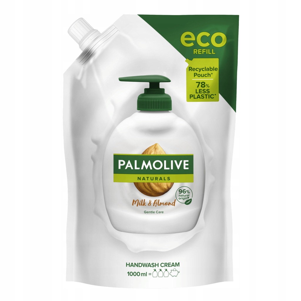 Palmolive Milk Almond Mleko Migdał mydło w płynie ZAPAS 1L