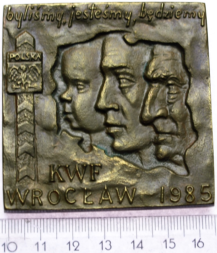 Medal KWF Wrocław Wywalczymy Trwały Pokój 10 zł