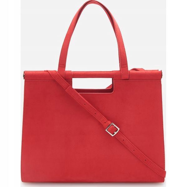 Czerwona torebka reserved nowa torba shopper bag