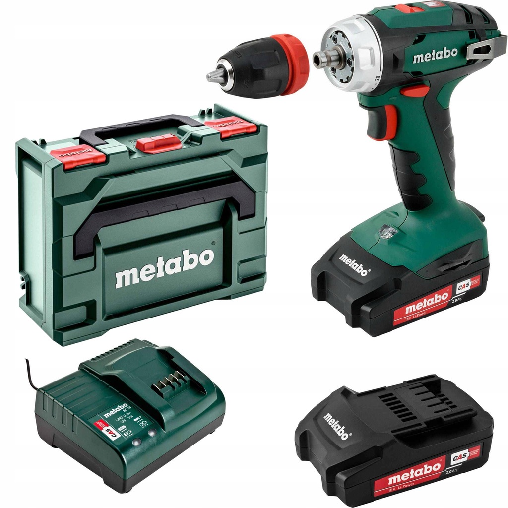 BS 18 quick. Metabo BS. Metabo li-Power 2.0Ah.