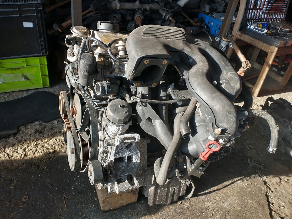 SILNIK KOMPLETNY BMW E36 M43B16 11679589398 oficjalne archiwum Allegro