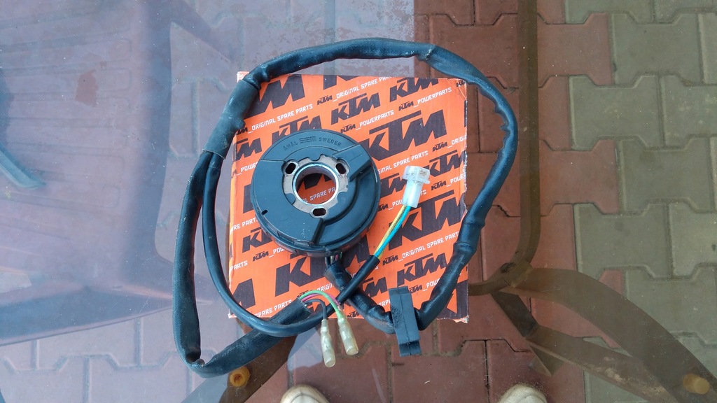 STATOR KTM LC4 620 SEM AMAL uzwojenie zapłon 400 7861426326