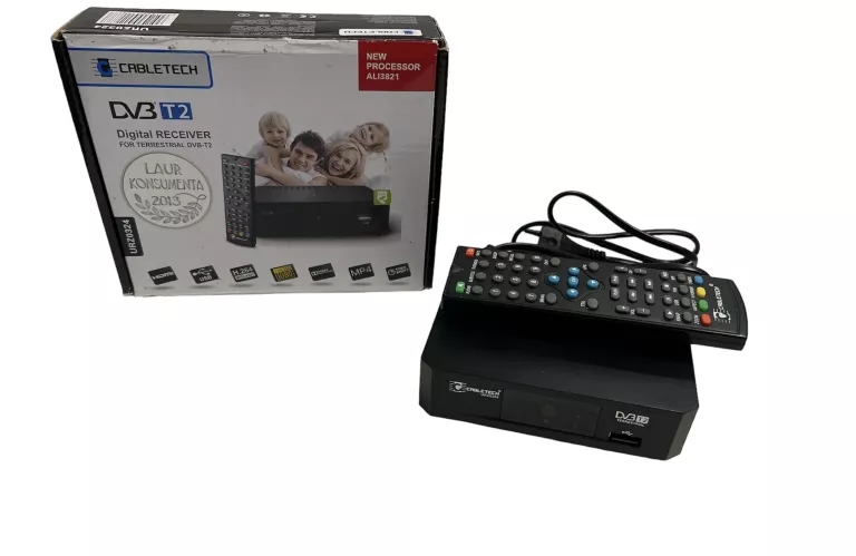 DEKODER DVB-T2 CABLETECH URZ0324