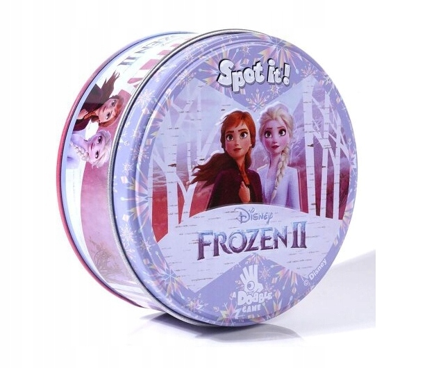 GRA KARCIANA KRAINA LODU DOBBLE DLA DZIECI SPOSTRZEGAWCZOŚĆ FROZEN 30 KART