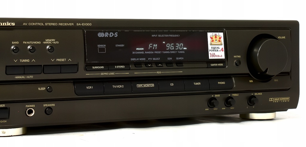 Amplituner Technics SA-EX300 5.1 czarny