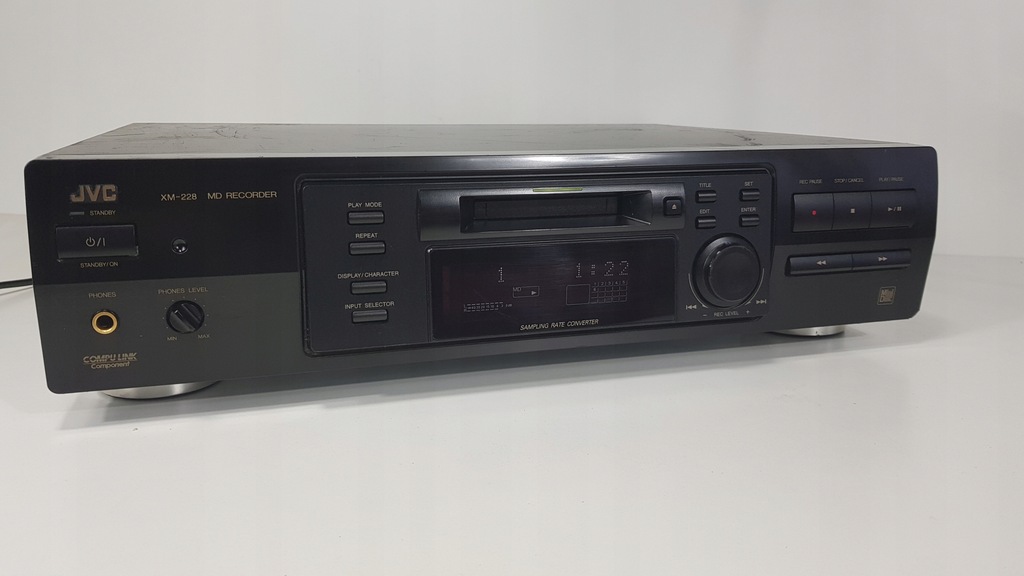 mini disc JVC MD JVC XM228 MINIDISC RECORDER 8961500330 oficjalne