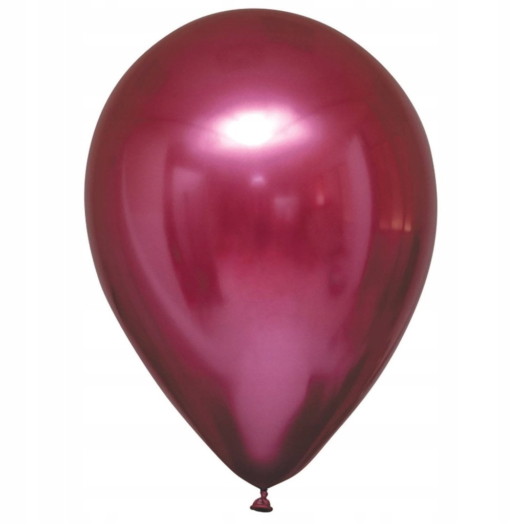 Balony lateksowe Decorator Satin Luxe Chrome Ciemno Różowe 12cm, 100 szt.