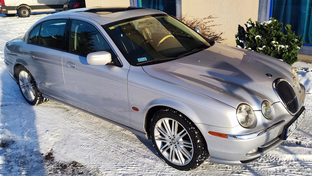 JAGUAR S-TYPE 3.0 V6 238KM BEZWYPADKOWY 1 WŁAŚCICIEL EURO 4