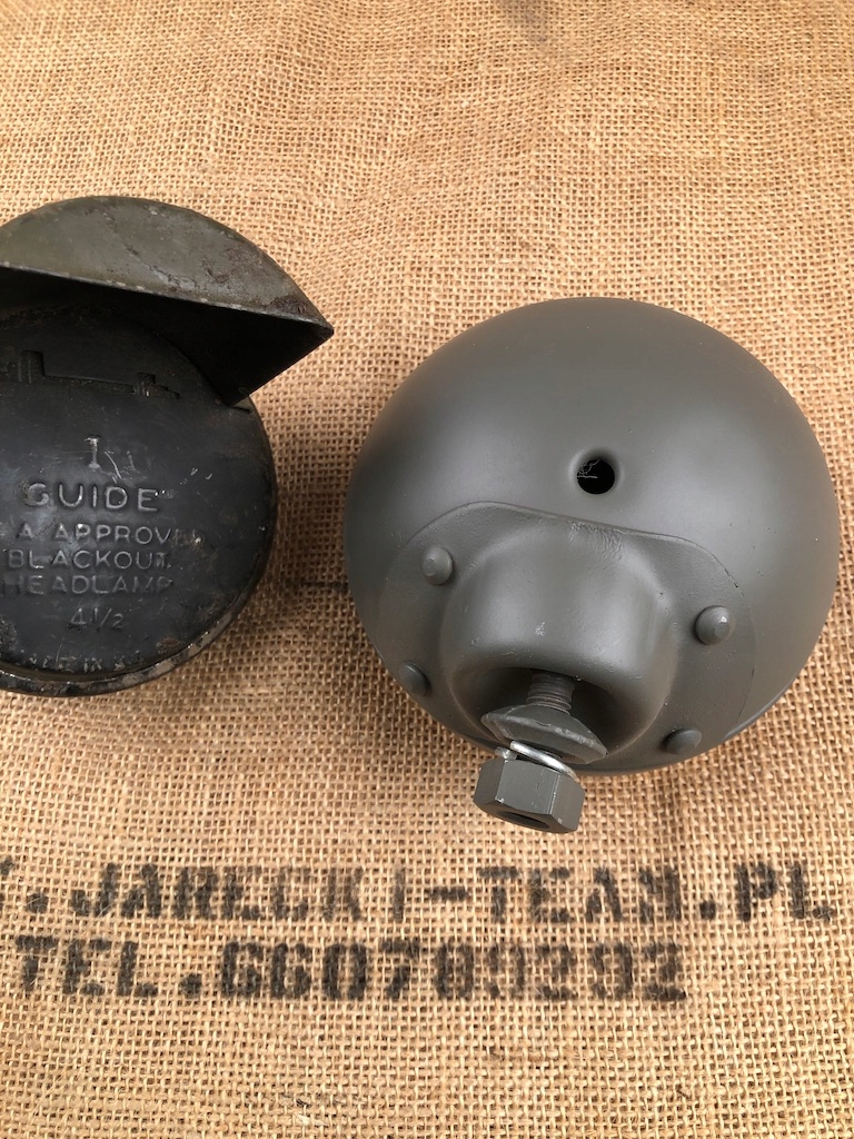 Lampa blackout Willys Jeep MB notka błotnik