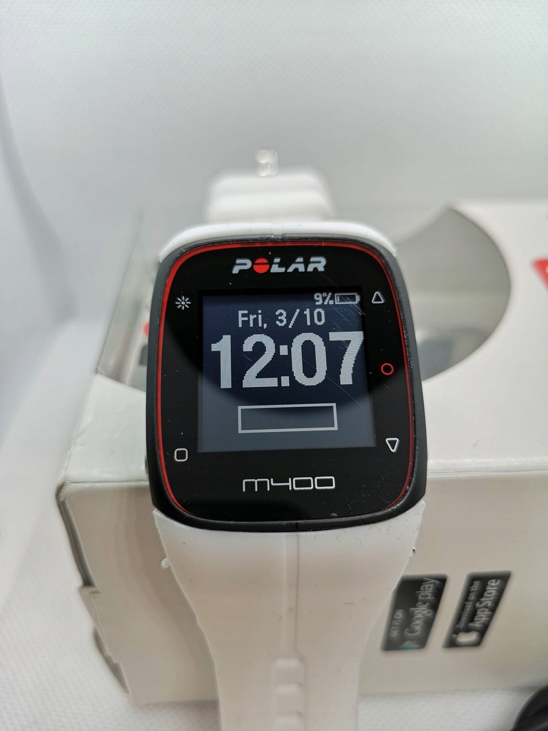 0860 Polar M400 zegarek sportowy GPS! Opcja z H7! - 7842309152 - oficjalne archiwum Allegro