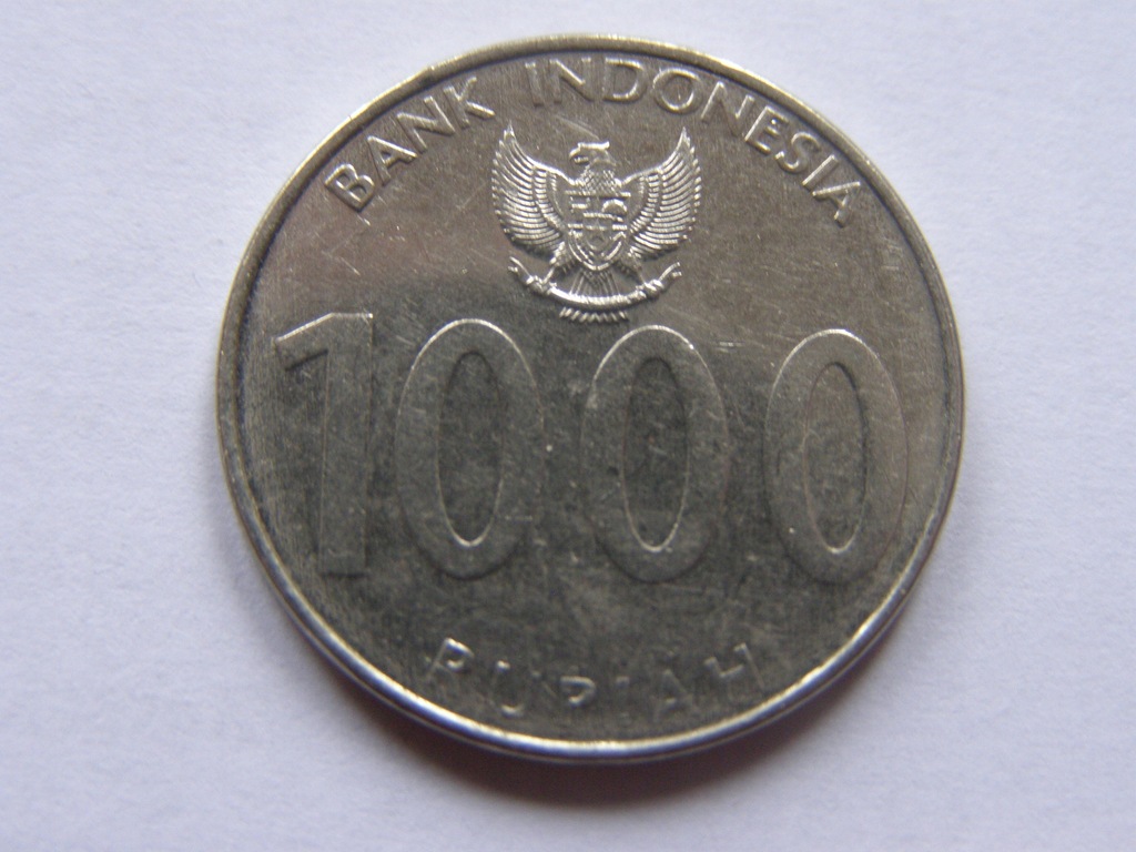 INDONEZJA 1000 RUPIAH 2010 ROK BCM !!!!!!!!!! 0241