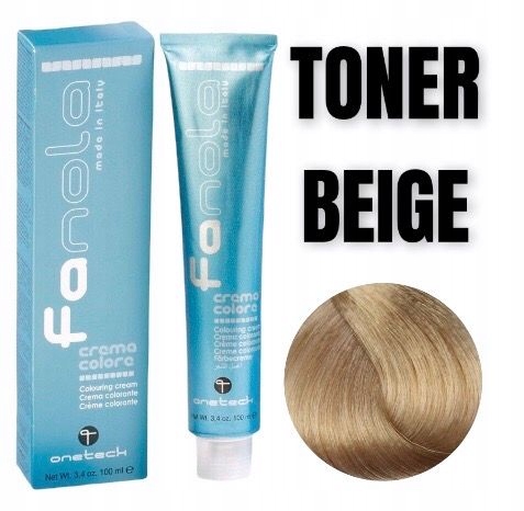 FANOLA TONER BEIGE COLORE FARBA DO WŁOSÓW 100ML