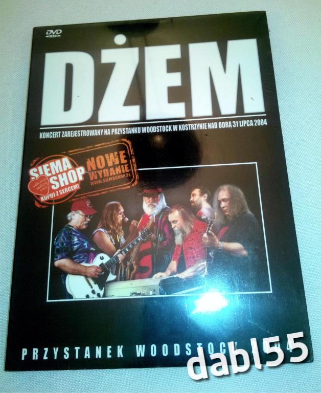 Płyta DVD z koncertu Dżem Woodstock 2004r.