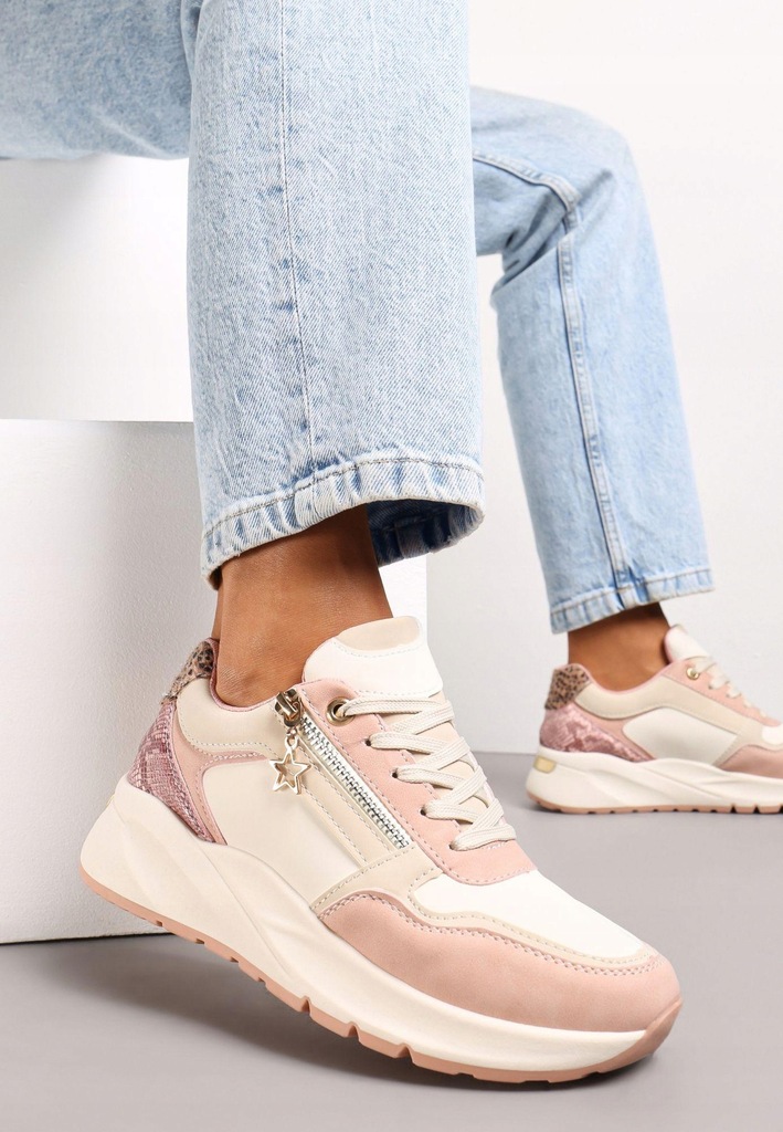 Renee Różowe Sneakersy damskie 37