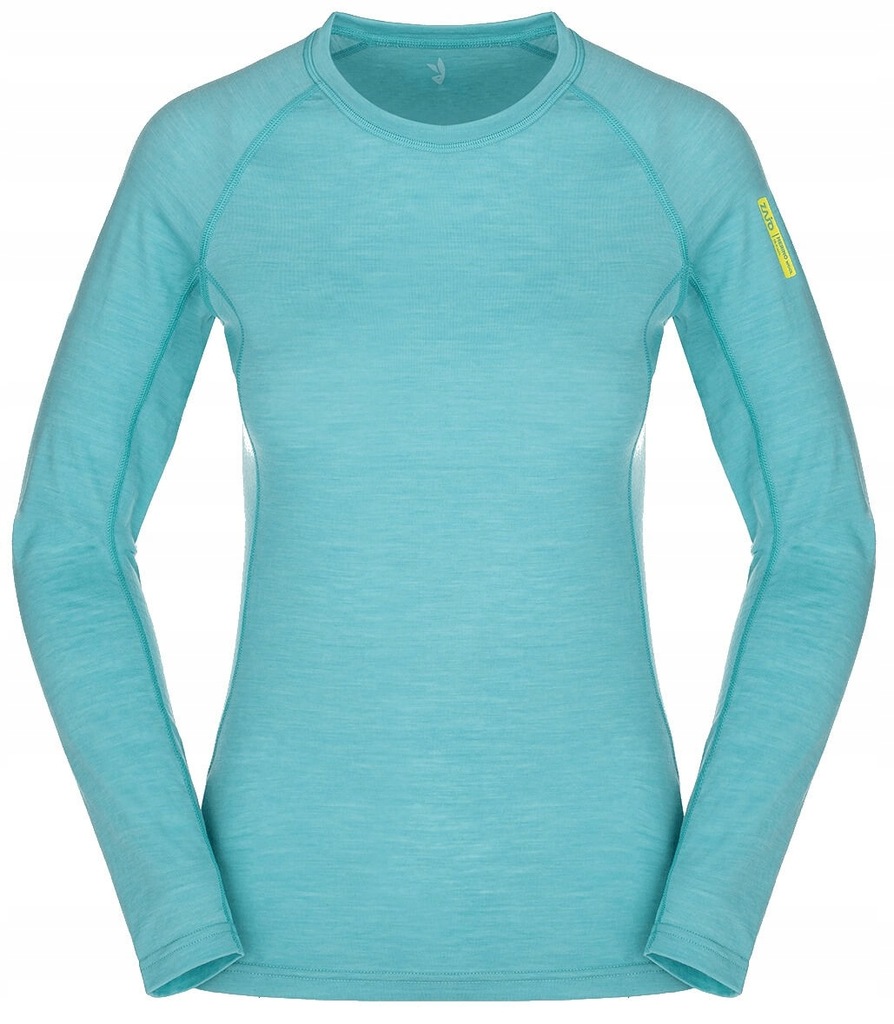 Bluzka termoaktywna Elsa Merino W T-shirt LS Zajo Dusty Turquoise L