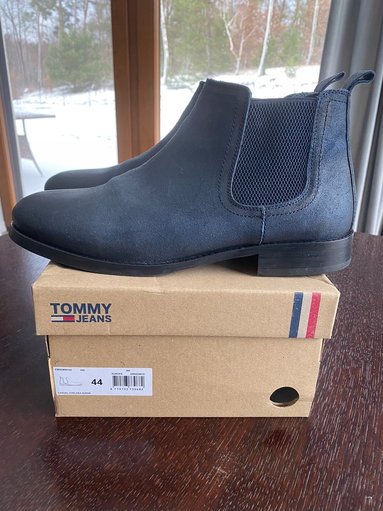 Buty męskie_Sztyblety Tommy Jeans