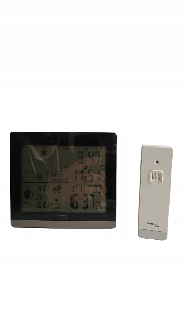 Stazione Meteorologica Technoline WS6762 Con Trasmettitore Esterno - Orologio Radiocontrollato