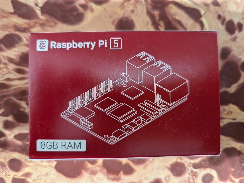 Raspberry Pi 5 z 8 GB pamięci RAM [STAN: NOWY, w ORYGINALNYM OPAKOWANIU]