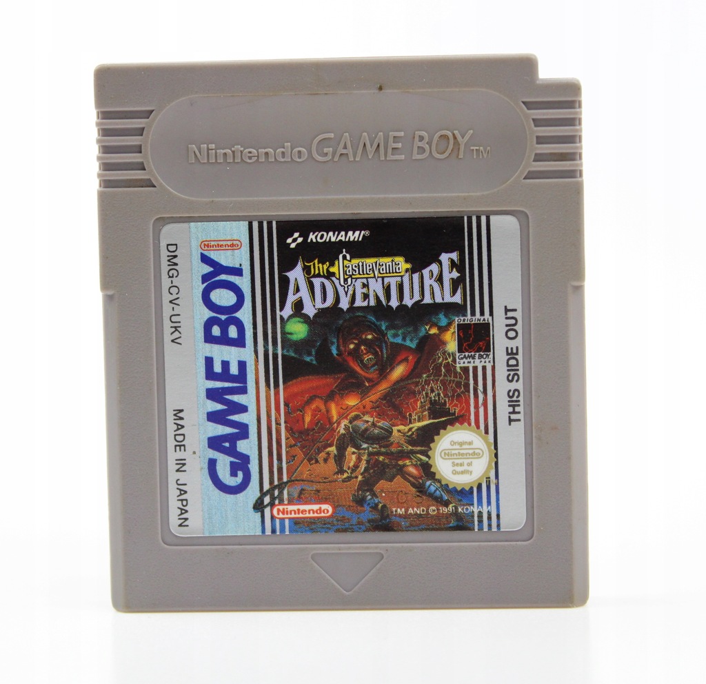 Gra Game Boy Castlevania The Adventure #1 Nintendo Game Boy Classic