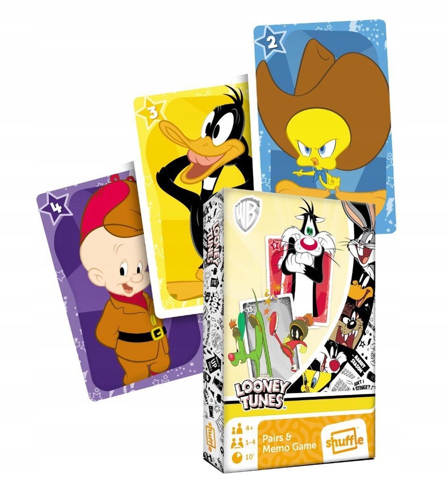 PIOTRUŚ/MEMO LOONEY TUNES CARTAMUNDI, CARTAMUNDI