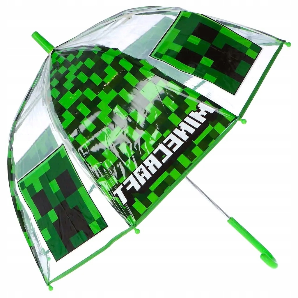 MINECRAFT PARASOLKA DZIECIĘCA CREEPER ORYGINALNA