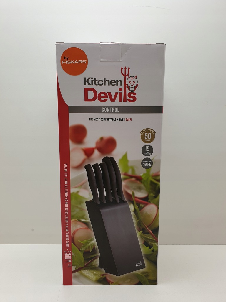Zestaw noży kuchennych Kitchen Devils by FISKARS 9168358924