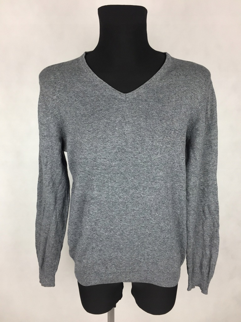 H&M melanżowy sweter M *PW279*