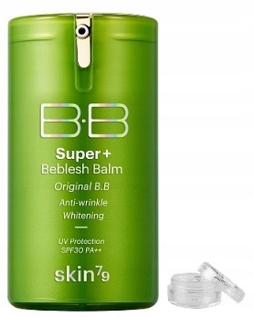 SKIN79 SUPER+ BEBLESH BALM BB CREAM GREEN 1ml *