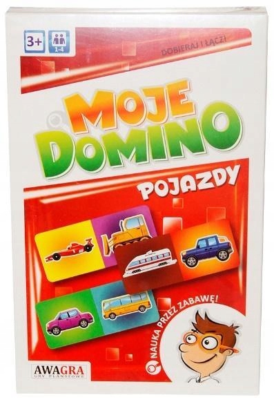 MOJE DOMINO - POJAZDY FAN, FAN