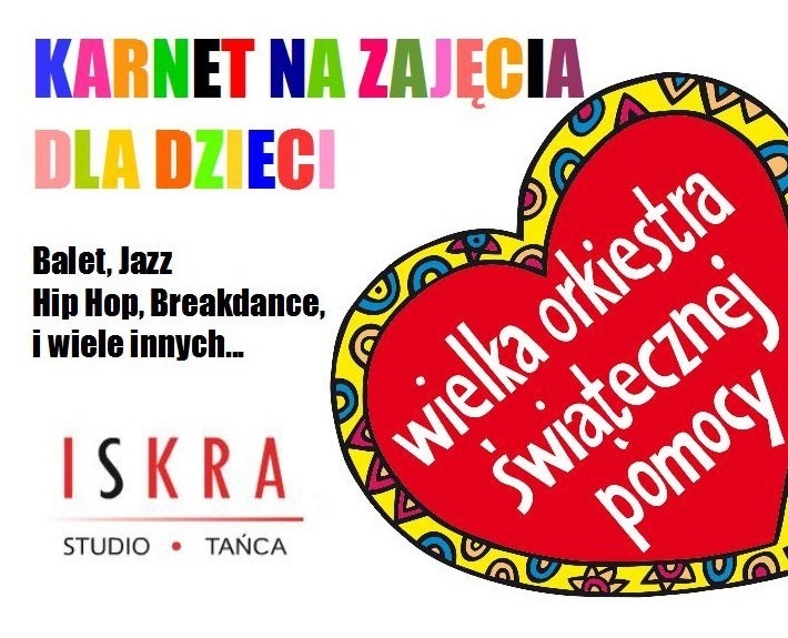 Karnet dla dziecka na zajęcia w Studio Tańca ISKRA