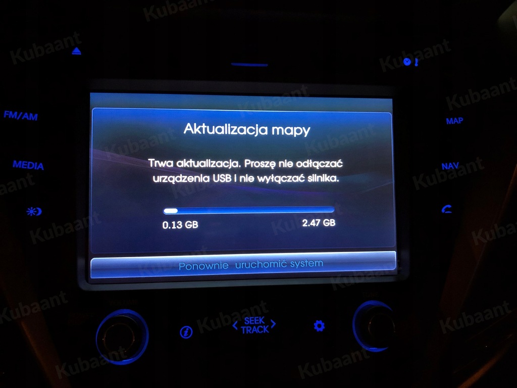 Aktualizacja map Hyundai/Kia 2019 7856551156 oficjalne