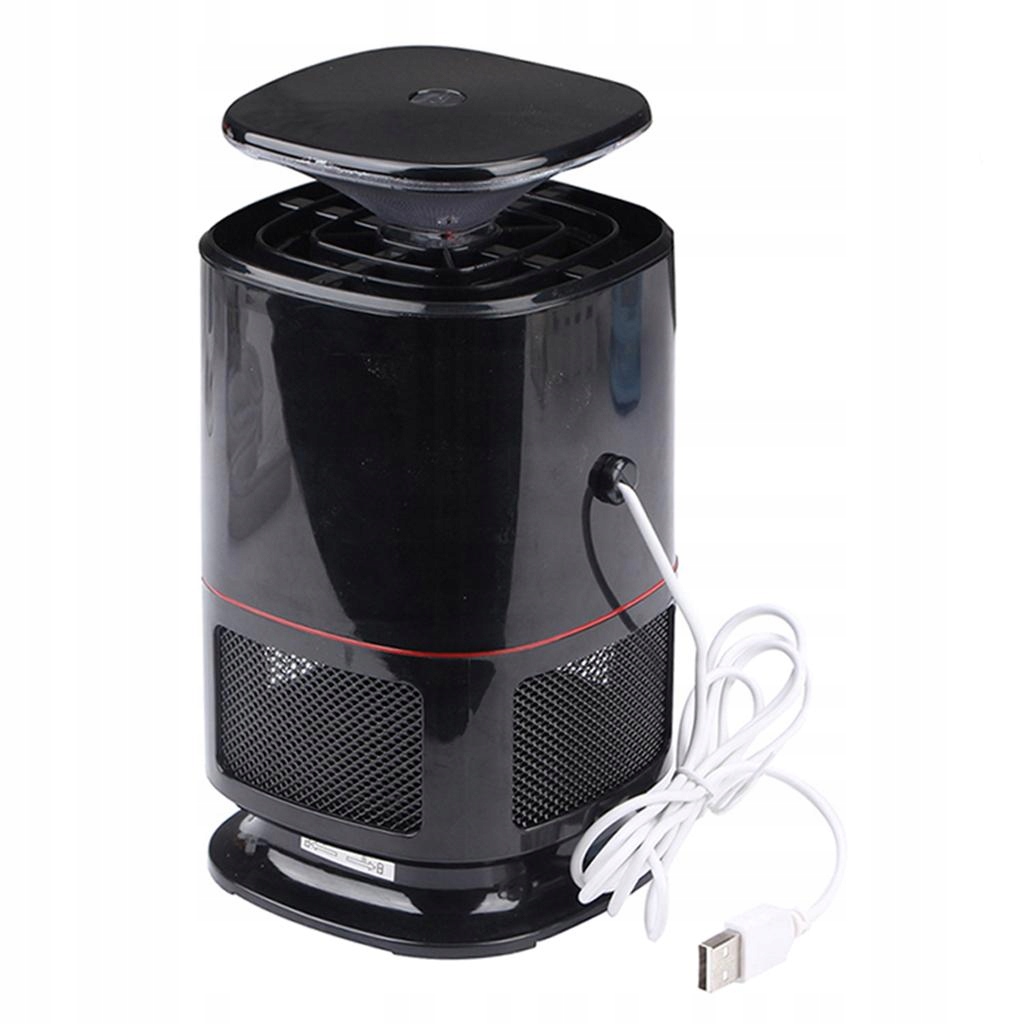 Mosquito LED UV Light Fly Bug Zapper Trap Lamp Insect Catcher Black