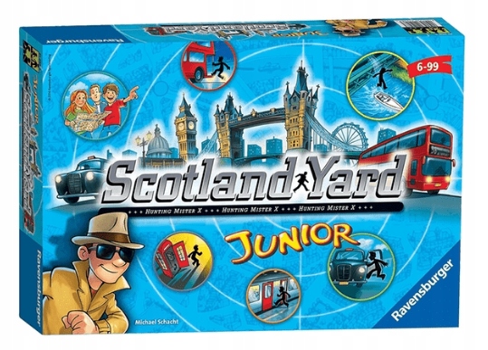 K1958 RAVENSBURGER SCOTLAND YARD GRA TOWARZYSKA