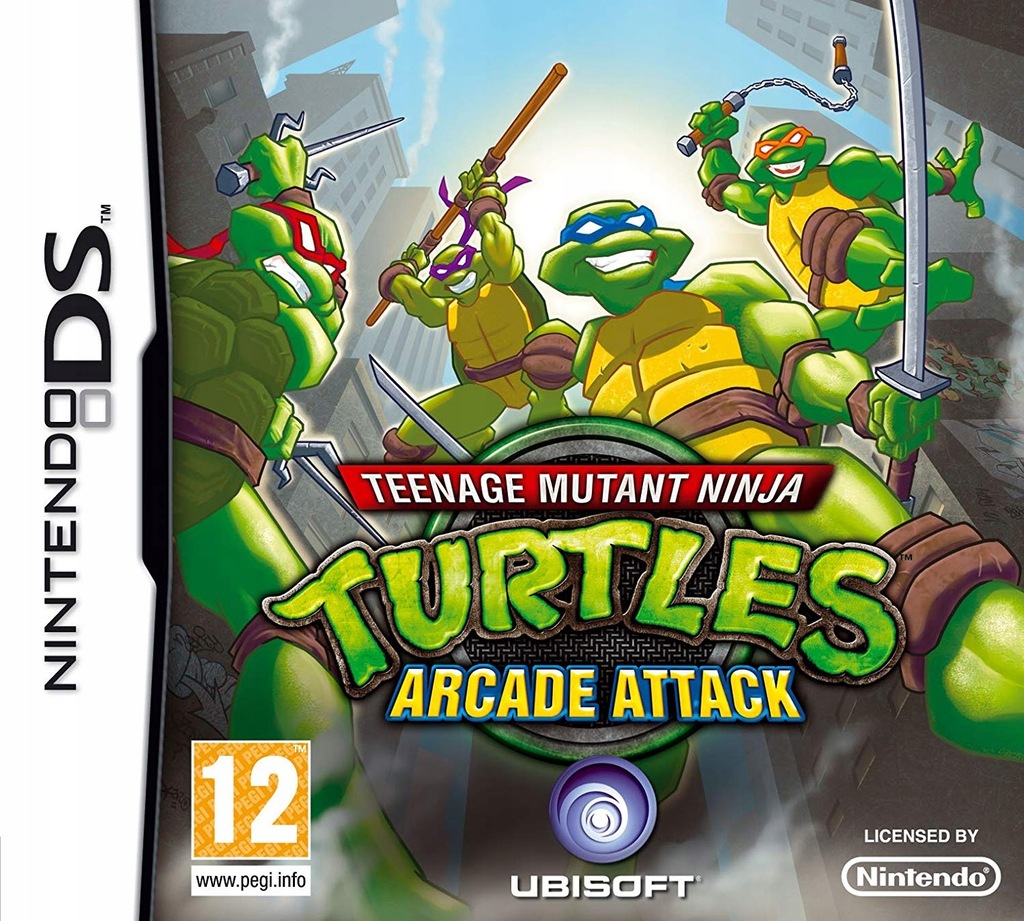 Tmnt Wojownicze Zolwie Ninja Nintendo Ds 3ds 7652831135 Oficjalne Archiwum Allegro