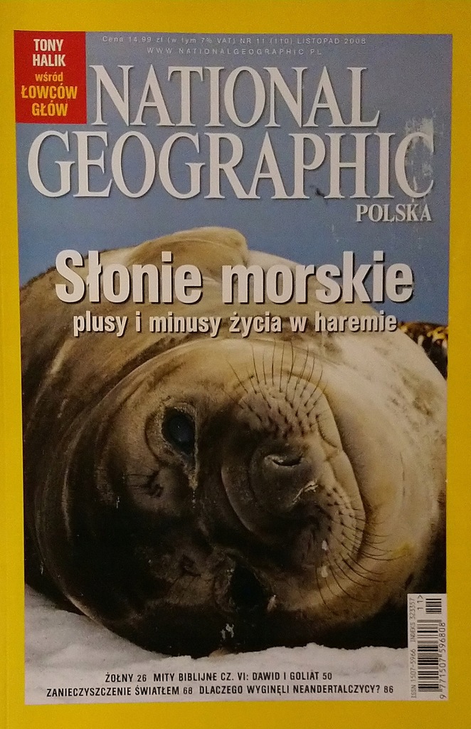 National Geographic Polska Nr.11 (110) / 2008 SPK