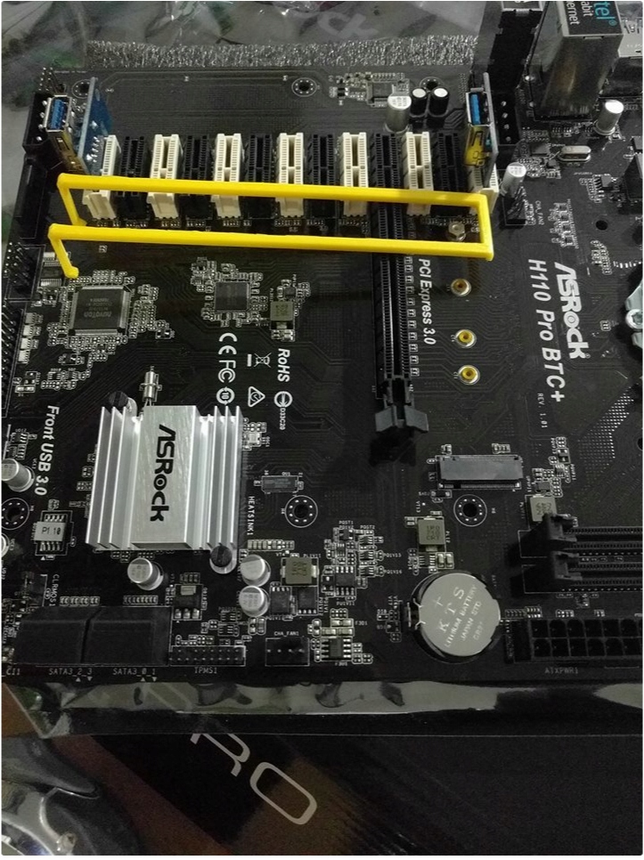 KLIPS RISER PCI-E Zatrzask Koparka Krypto H110 PRO