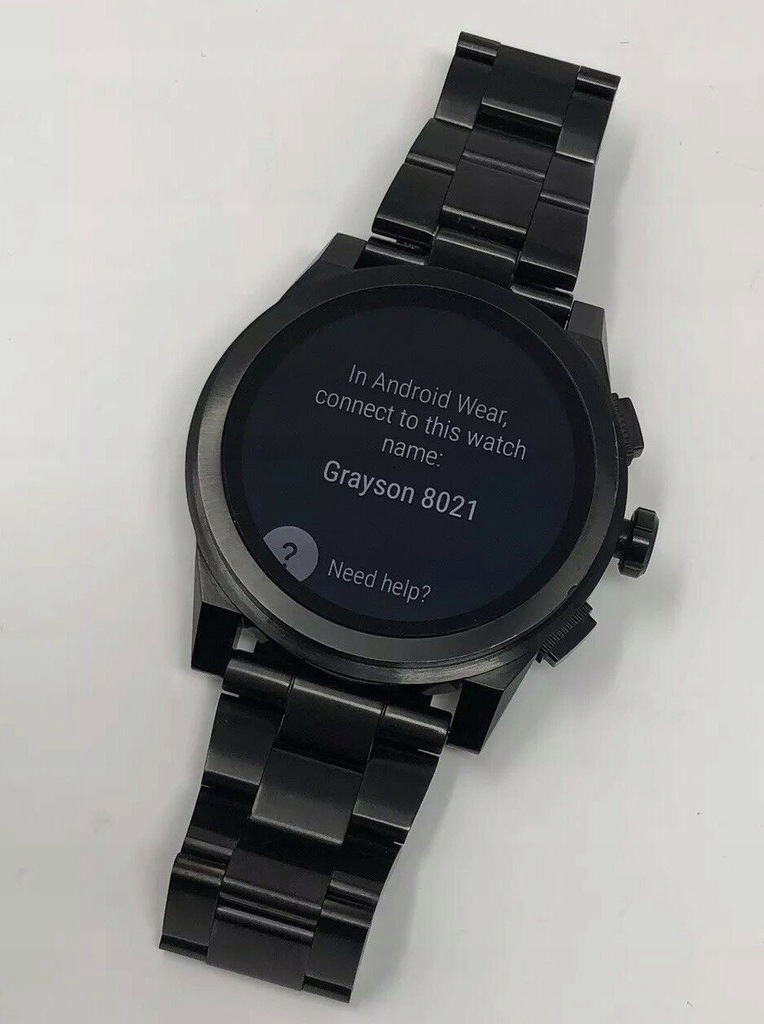 michael kors mkt5029 grayson smartwatch in black