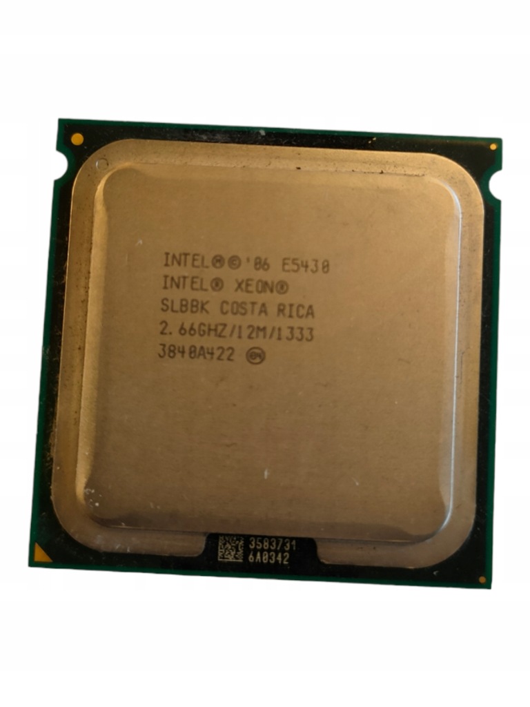Xeon E5430, 2.66GHz / 4-CORES / CACHE 12MB SLBBK