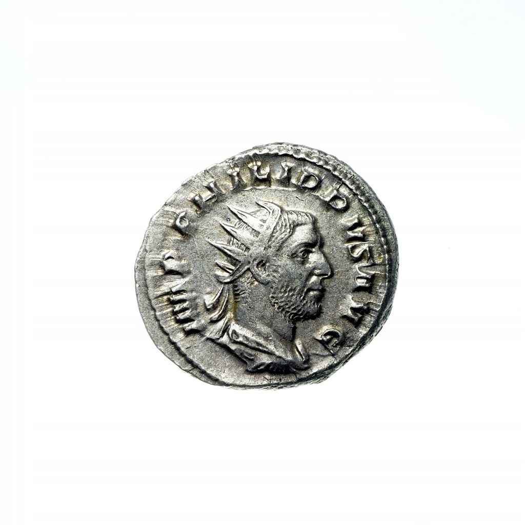 130392 Antoninian, Filip I Arab (AD 244-249), Rzym, Anonna, st.2+