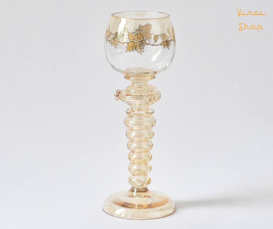 Kieliszek remer Fritz Heckert Petersdorf Piechowice sygnowany