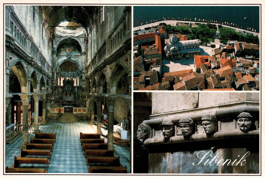 Pocztówka / Chorwacja / Šibenik