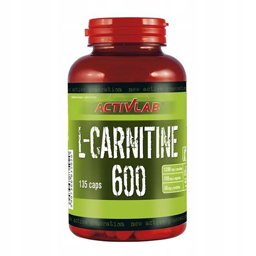 ACTIVLAB L-CARNITINE 600 135 KAPS L-KARNITYNA PLUS