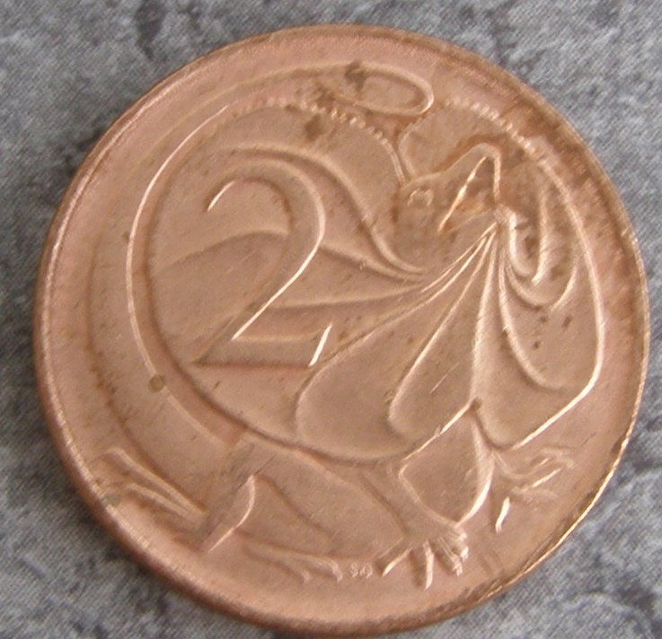 Australia 2 centy, 1967 rok BCM (0012)
