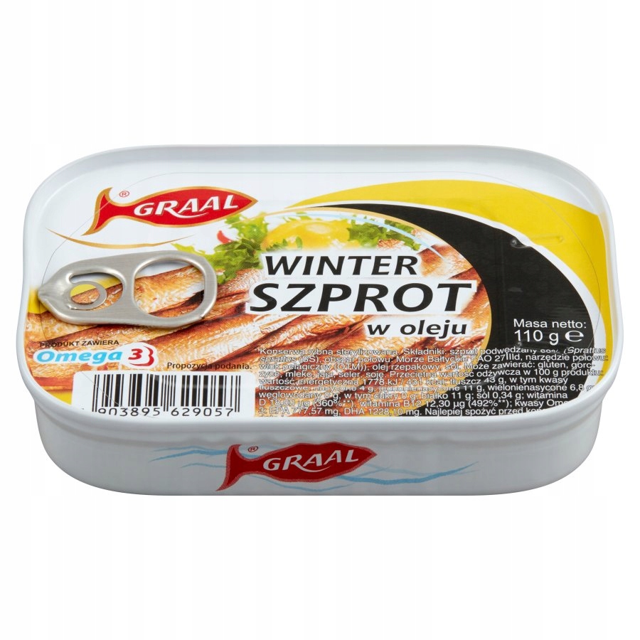 Graal Szprot Winter w oleju 110g