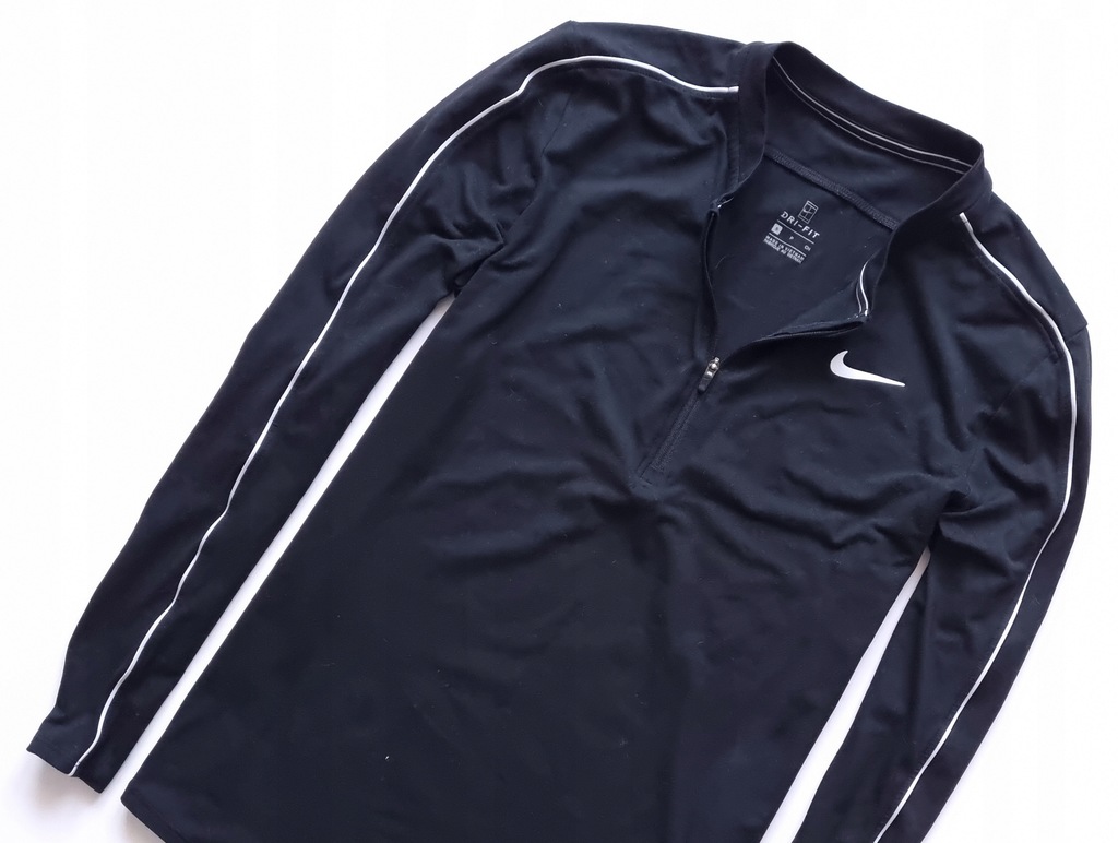 NIKE TENNIS COURT DRY TOP LS BLUZA TENISOWA _ S