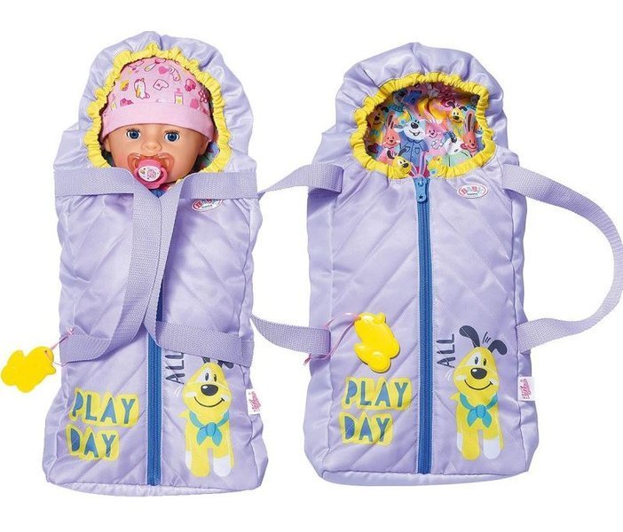 BABY BORN ŚPIWOREK NOSIDEŁKO 2W1 DLA LALKI 828014