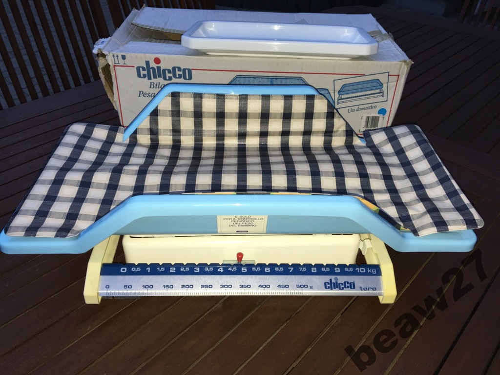 CHICCO-WAGA MECHANICZNA DLA DZIECI - ZAKRES 0-10KG