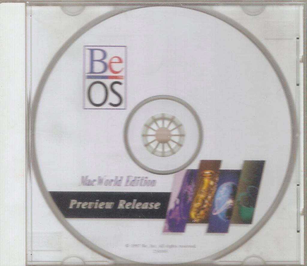 BeOS MacWorld Edition - cd